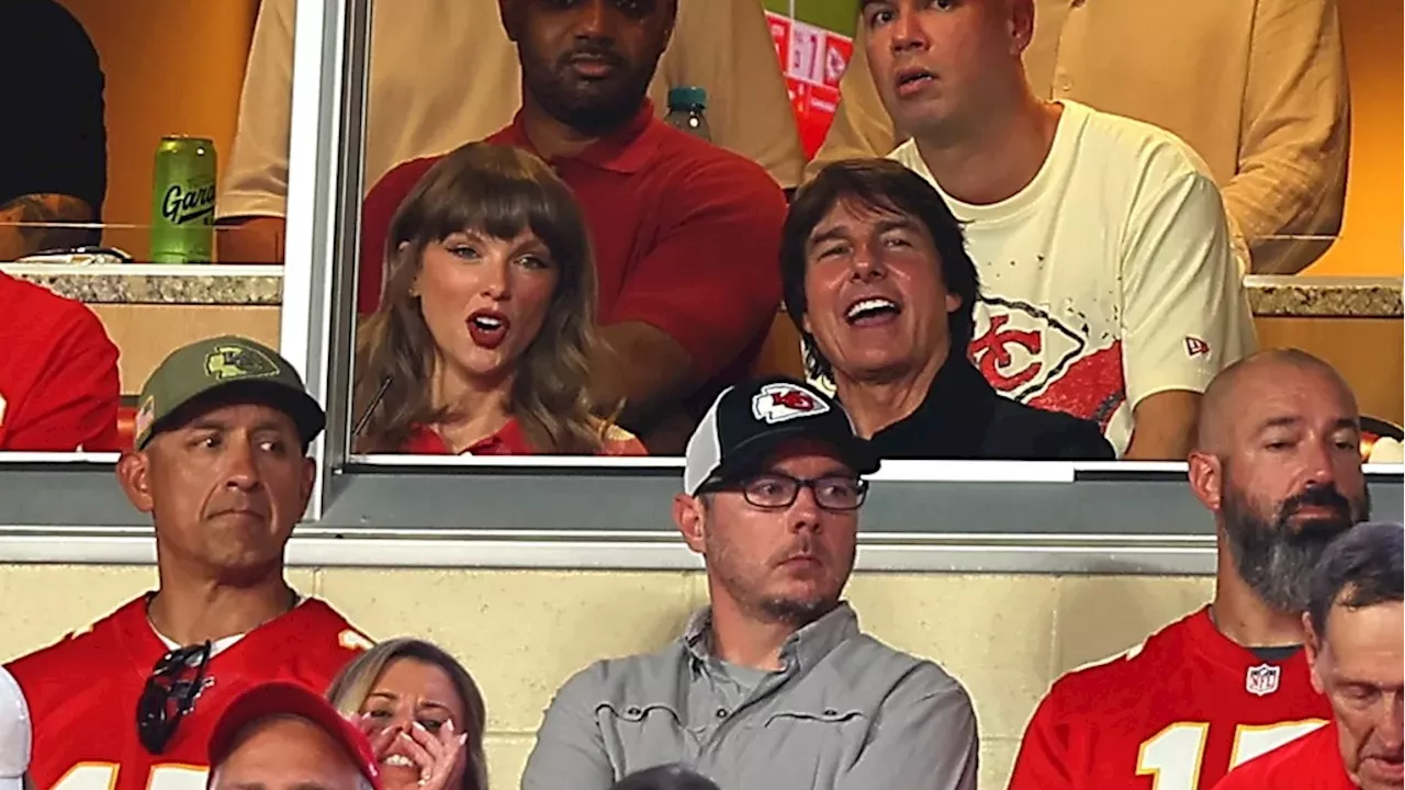 Taylor Swift and Tom Cruise Light Up Chiefs‑Broncos Game and Surprise Emmy Cameo