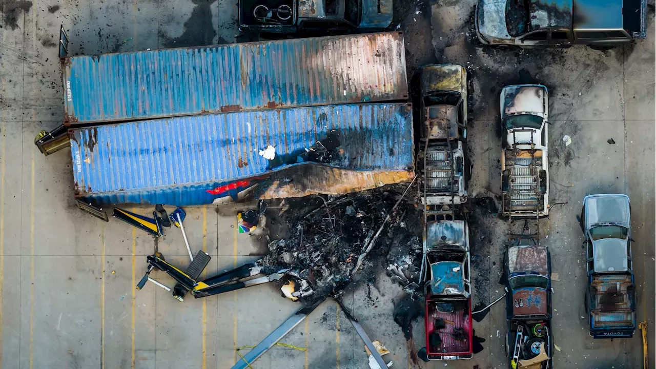 Motorist Arrested After Bus Collision Leads to Helicopter Crash in Los Angeles