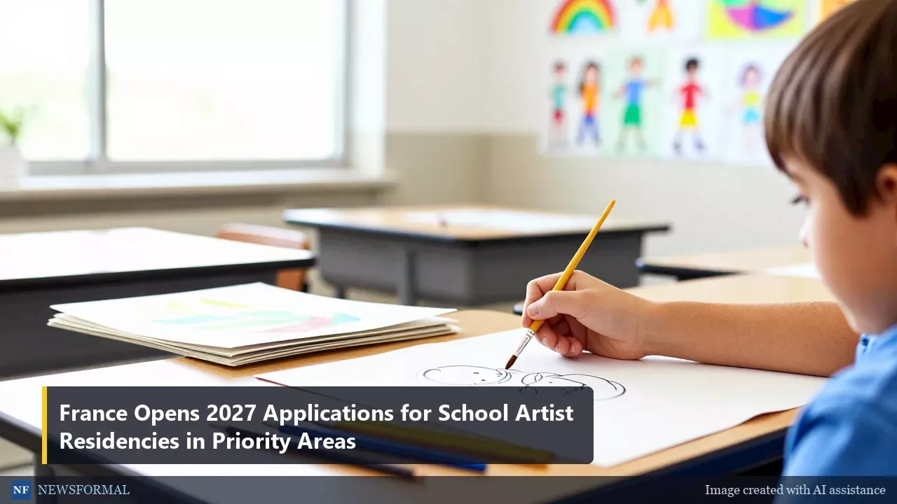 France Announces New Artist Residency Programme for Rural and Priority Schools
