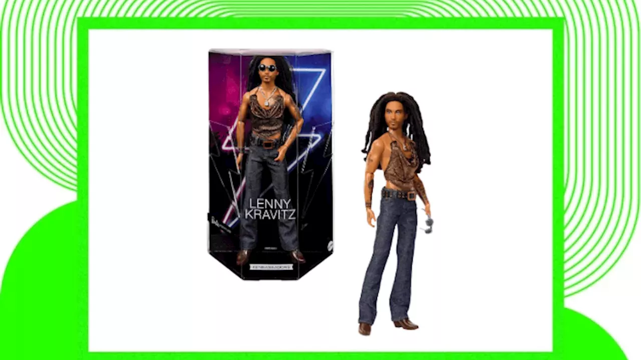 Rock Icon Lenny Kravitz Sparks Amazon Scramble with Sold-Out Kenbassador Doll