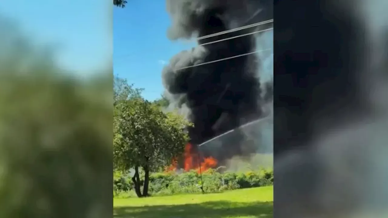 F-16 Crash Near Traverse City: Pilot Ejects Amid Chemical Spill and Explosions