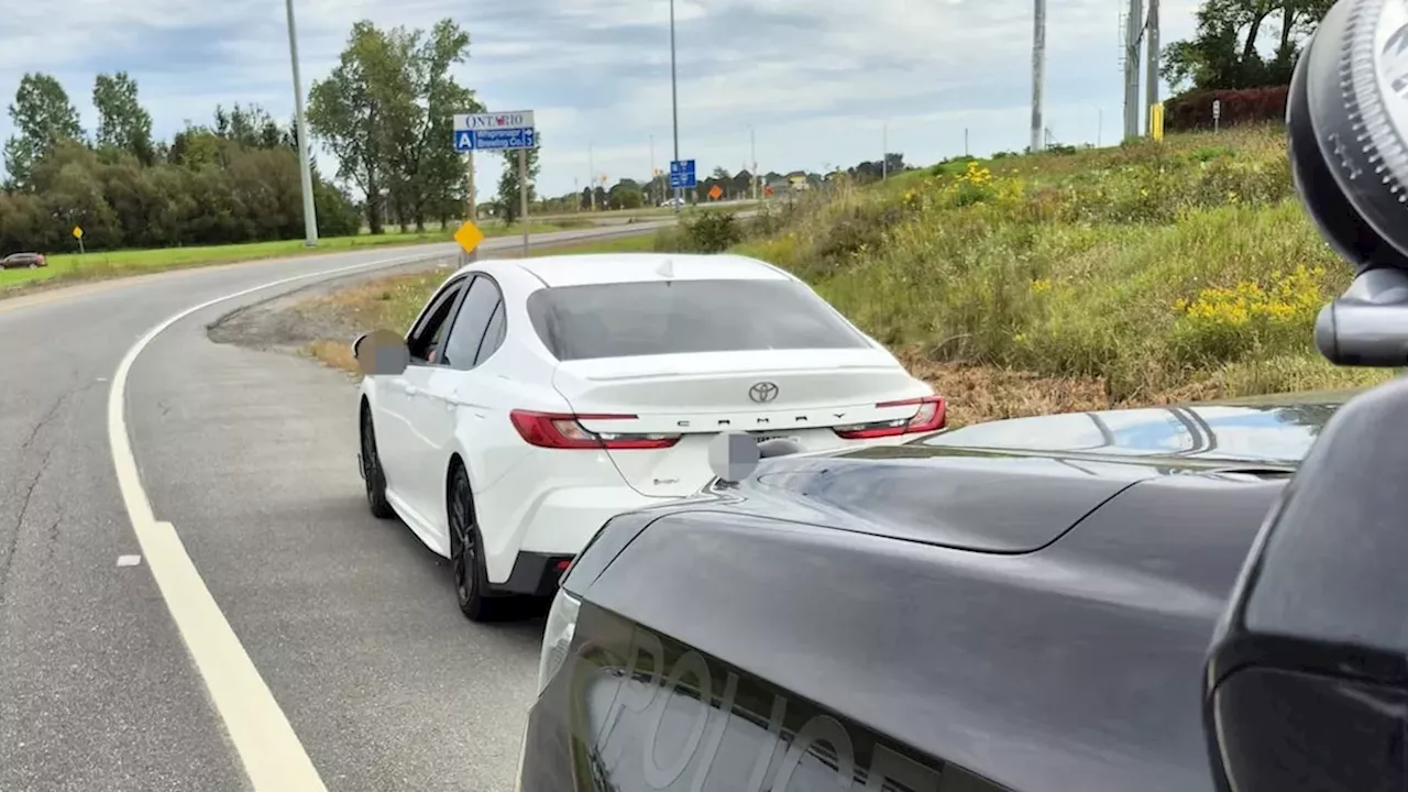 Repeat Offender on Highway 417: Third Distracted Driving Charge in 18 Months