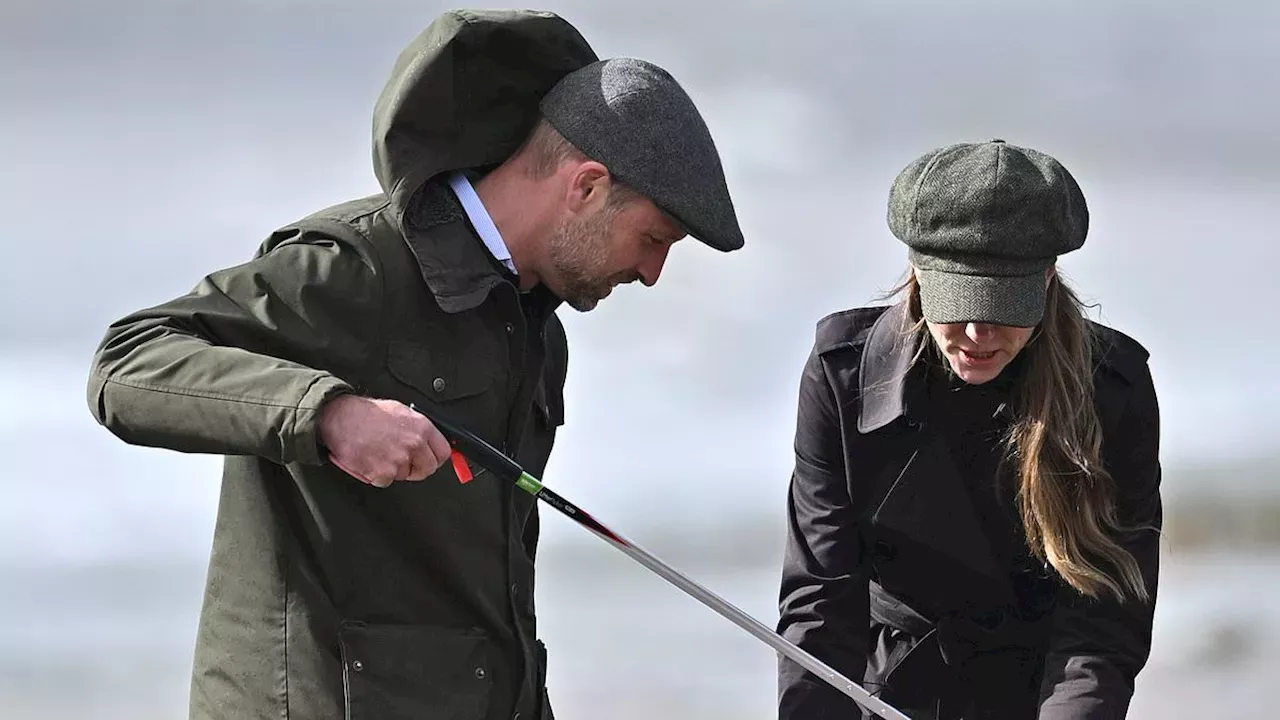 Royal Divergence: William and Kate Hit the Coast as Harry Honors Veterans