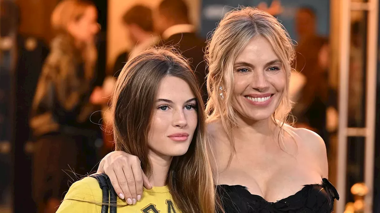 Sienna Miller's Daughter Marlowe Makes Red Carpet Debut in London