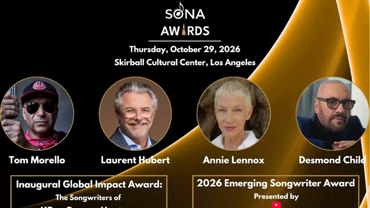 SONA's 2026 Awards: A Global Pivot for Songwriter Advocacy
