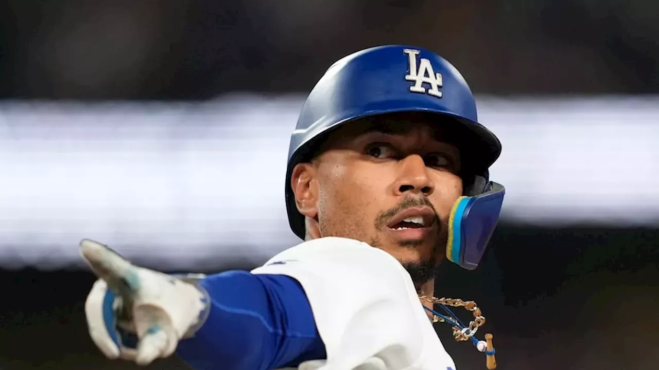 Mookie Betts homers twice as Dodgers power past Giants 8-2