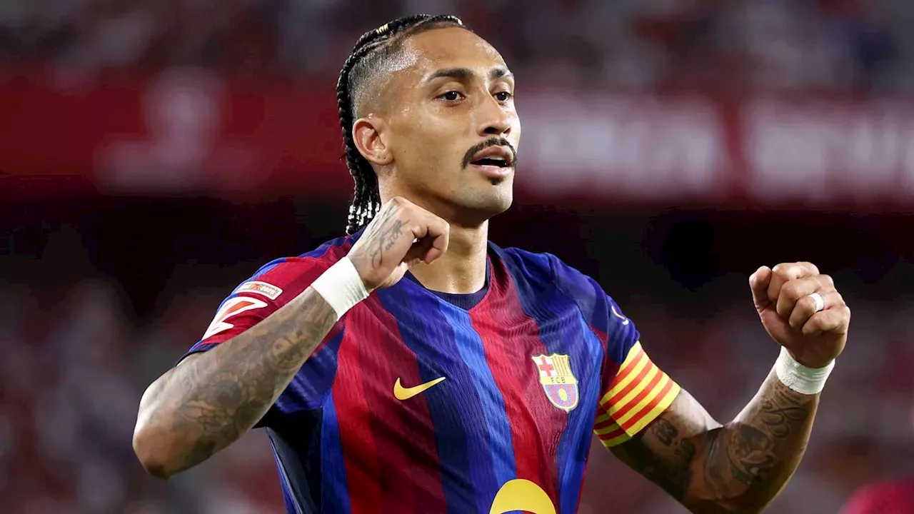 Raphinha’s Hat Trick Propels Barcelona to Perfect Eight-Game Start