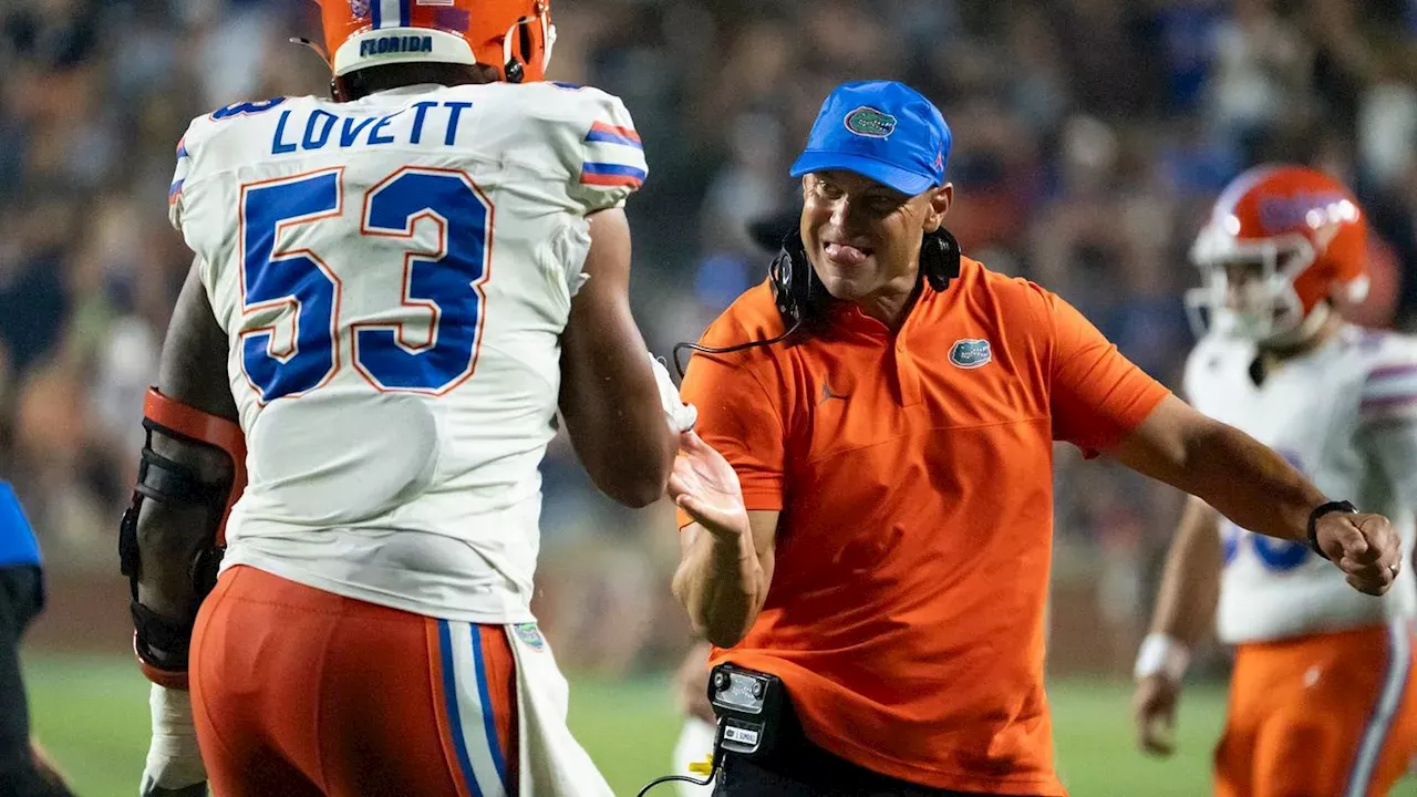 Sumrall's Florida Gators Hit 3-0 Milestone with Gritty Win Over Auburn