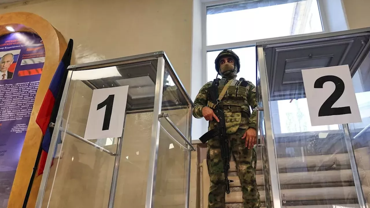 Russia’s Annexed Vote: A 'Farce' Conducted Under Armed Supervision