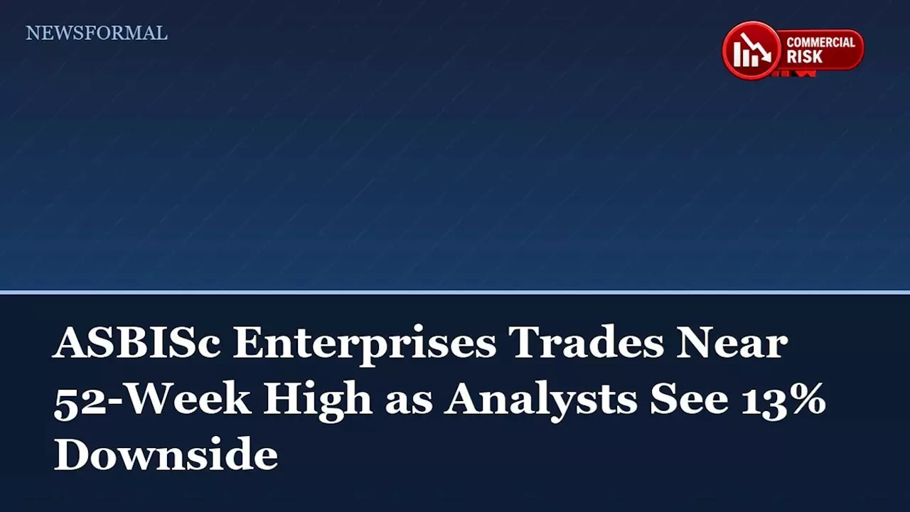ASBISc Share Price Near 52‑Week High Ahead of Key Results, Analysts Maintain Bullish Stance