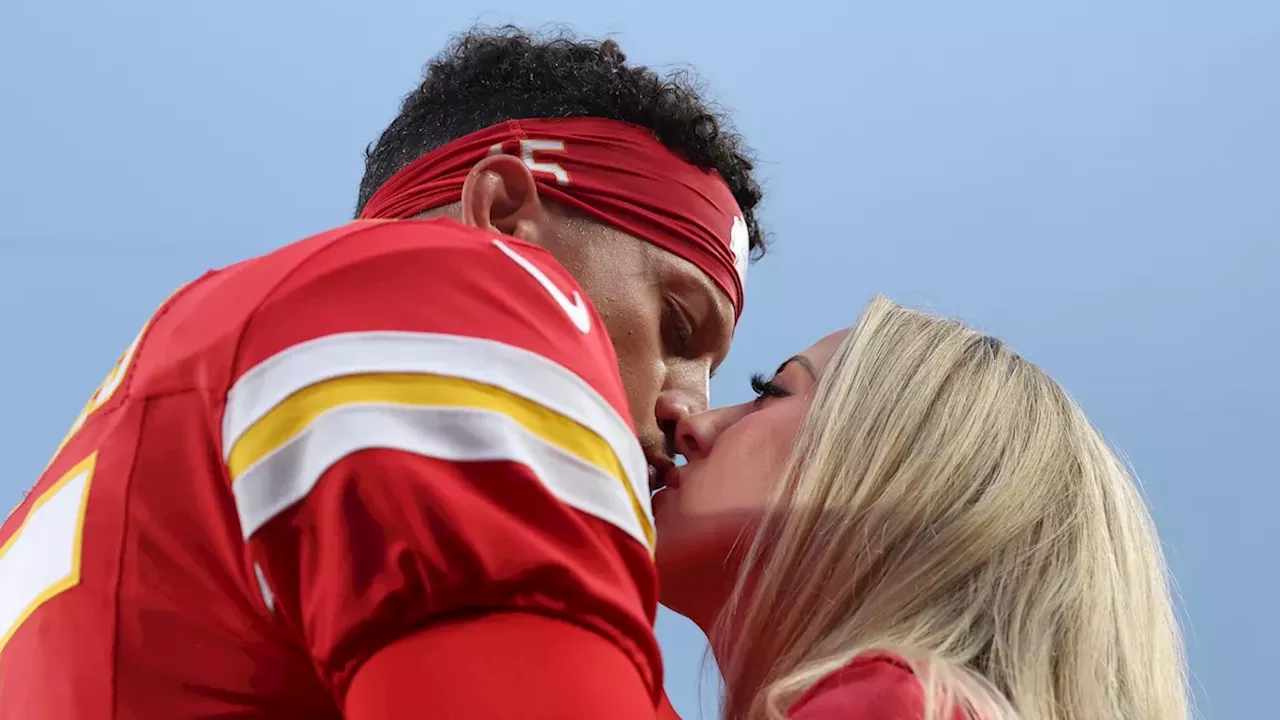 Brittany Mahomes Shows Off Game Day Fit While Packing on the PDA With Patrick