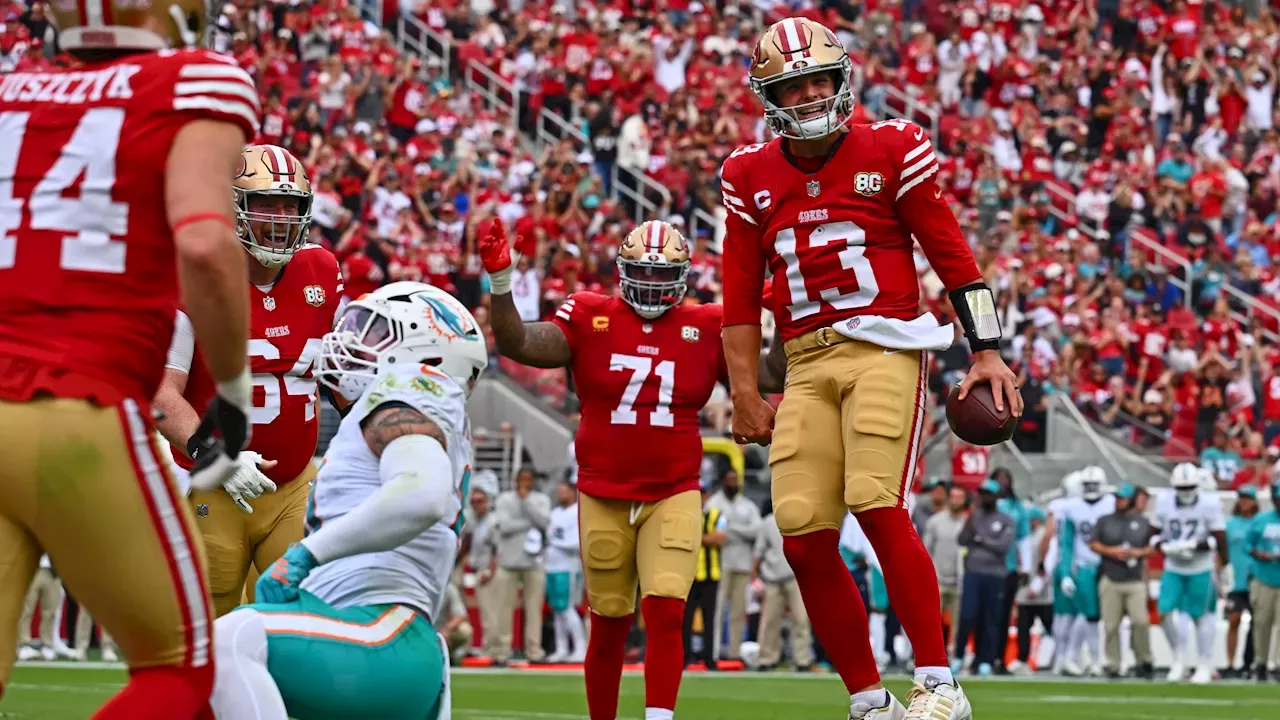 Purdy's Near-Perfect Sunday: 49ers Dominate Dolphins to Move to 2-0