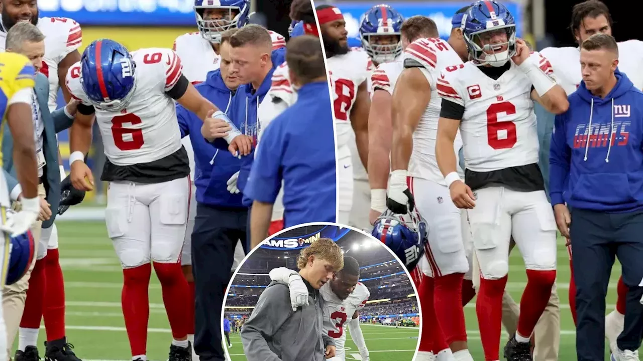 Giants' Season Opener Marred by Jaxson Dart Injury in Rams Loss