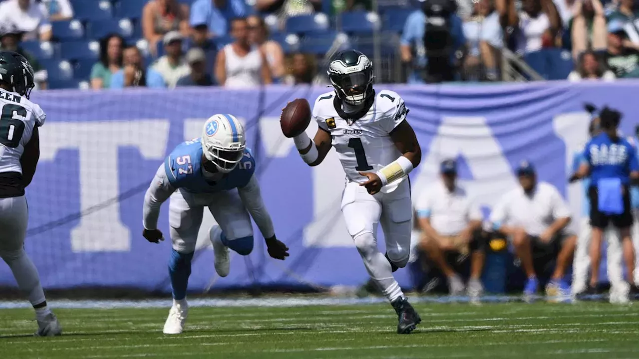 Jalen Hurts’ Last-Second Strike Secures Eagles Win in Nashville