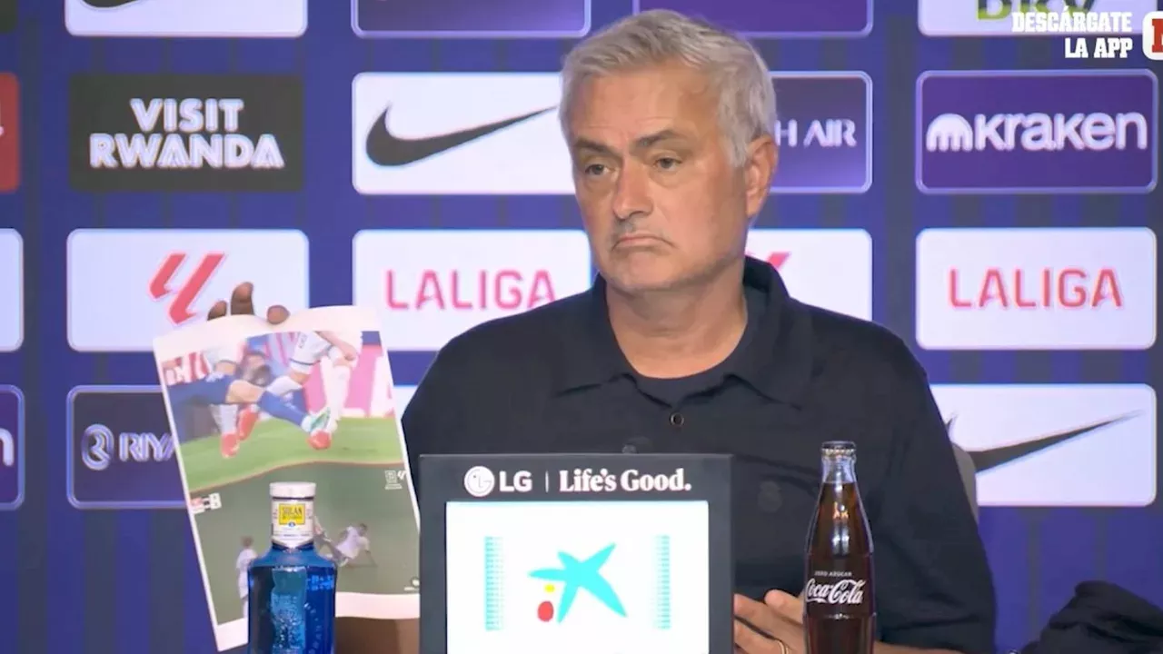 Mourinho’s Photo Evidence: Real Madrid’s Aggressive Revolt Against Refereeing