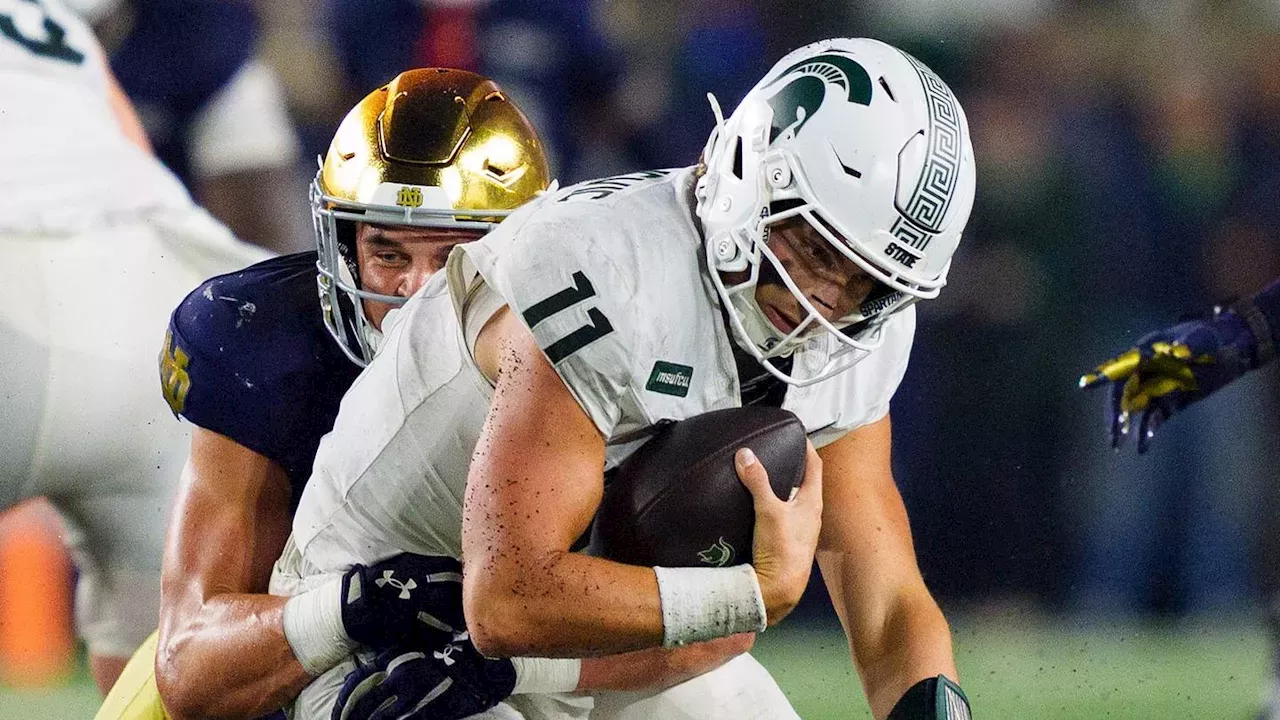 Michigan State enters Big Ten play with defensive vulnerabilities, inconsistent passing game