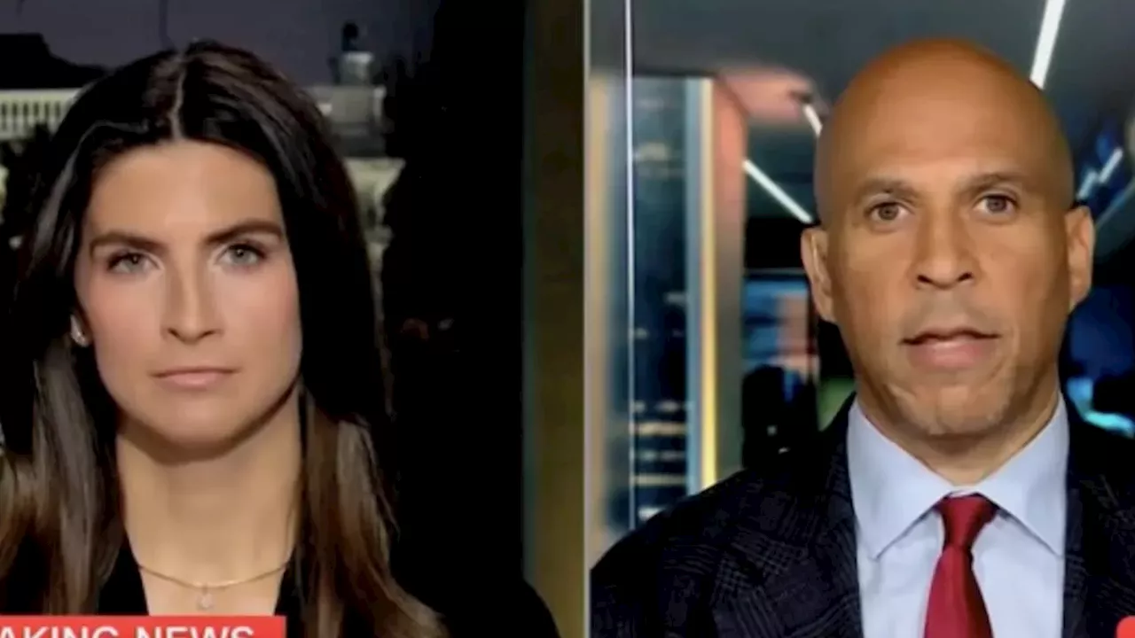 Booker Condemns Trump’s UN Clash with CNN’s Kaitlan Collins