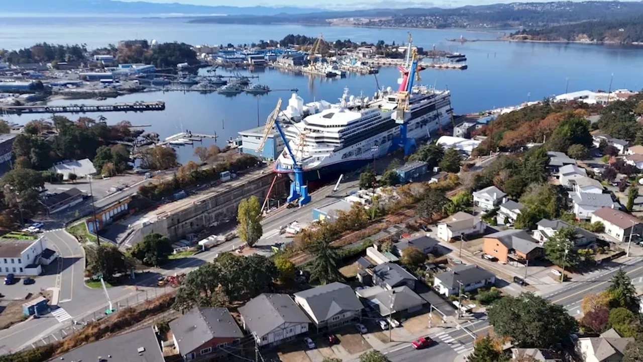 Carnival Radiance Refit at Seaspan Victoria Shipyard Boosts Maritime Sector
