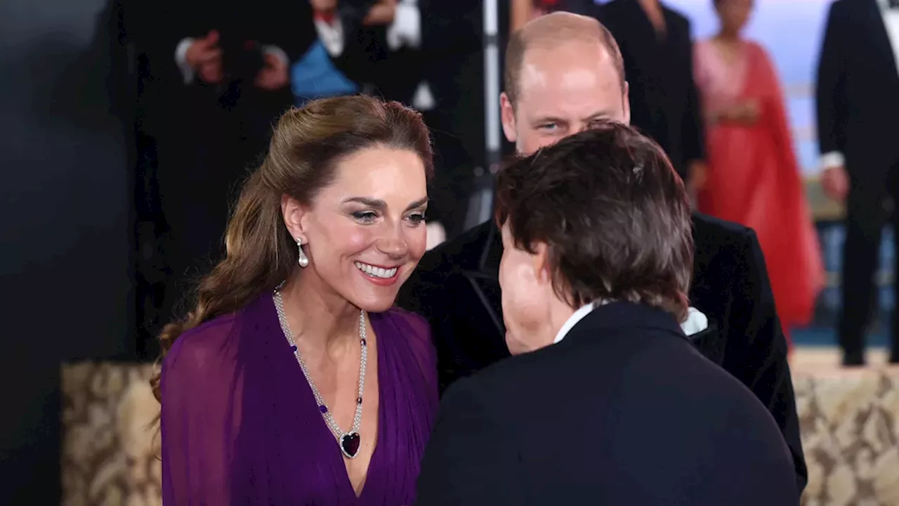 Royal Jewels and Hollywood Stars: Kate Middleton’s Statement at the Top Gun Premiere