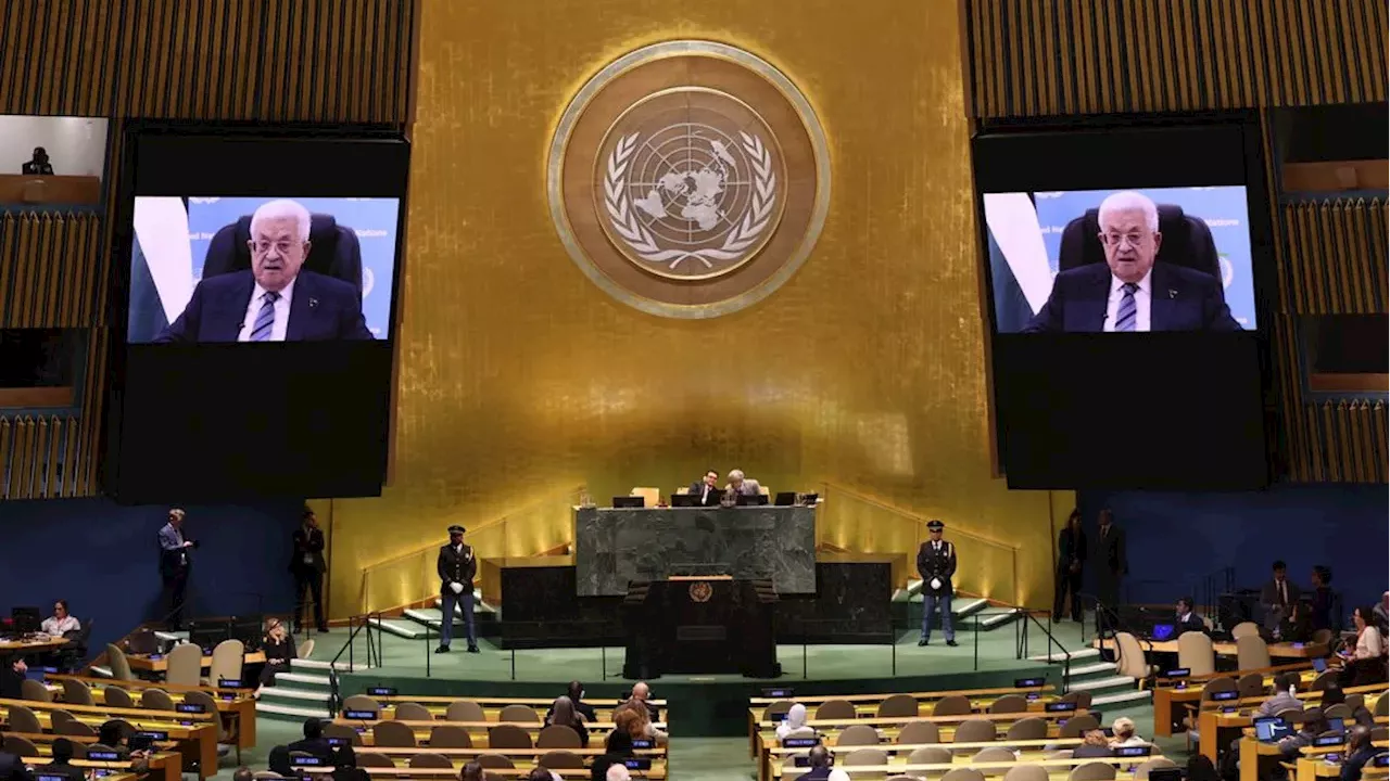 Mahmoud Abbas Urges US to Implement Two-State Solution at UN