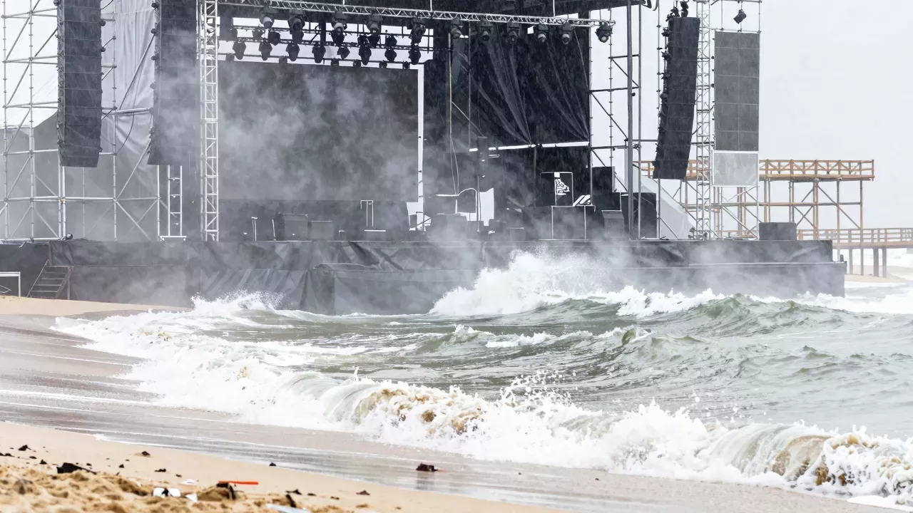 Storm Surge: Nor'easter Wipes Out Friday's Oceans Calling Festival
