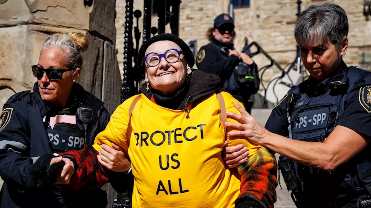 When the Elders Protest: Seniors Arrested on Parliament Hill Over Climate Files