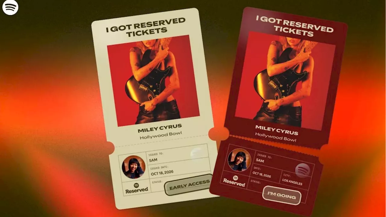 Spotify's "Reserved" Expansion: Turning Streaming Data into Front-Row Access