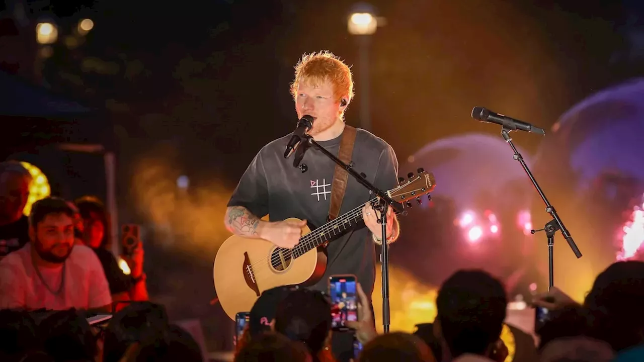 Ed Sheeran's Foxborough Shows Cancelled Amid New England Nor'easter