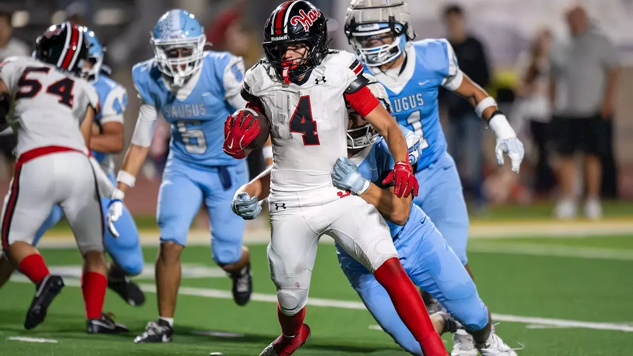 Frithsmith's Four-TD Explosion Propels Hart to Foothill League Opener Win