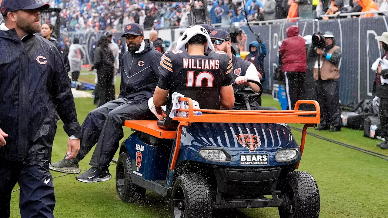 Chicago Bears' Season at Risk as Caleb Williams Faces 4-Week Hamstring Absence