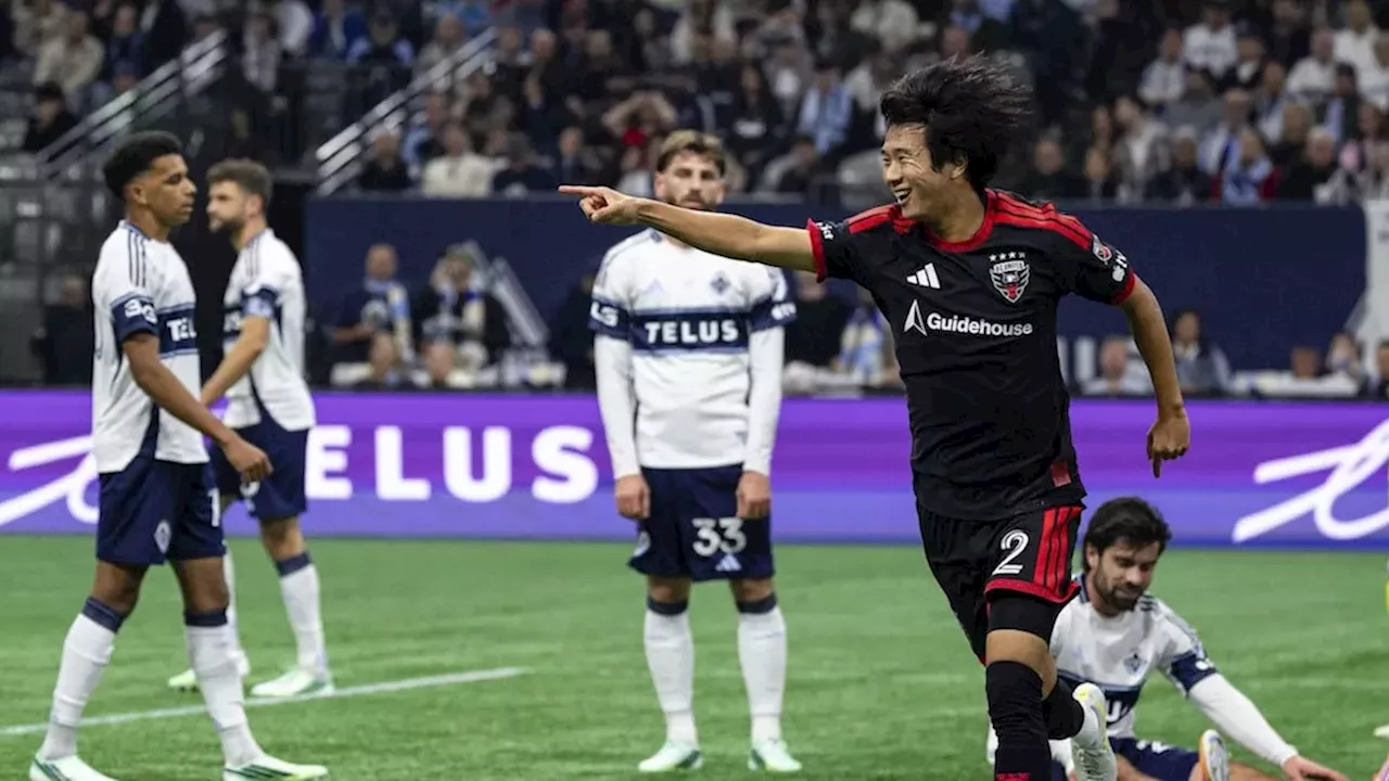 Whitecaps Hold Western Conference Lead After High-Scoring 3-3 Draw with D.C. United