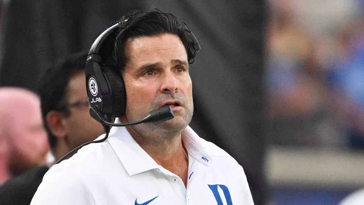 Duke Blue Devils Enter Bye Week 4-0 Under Manny Diaz