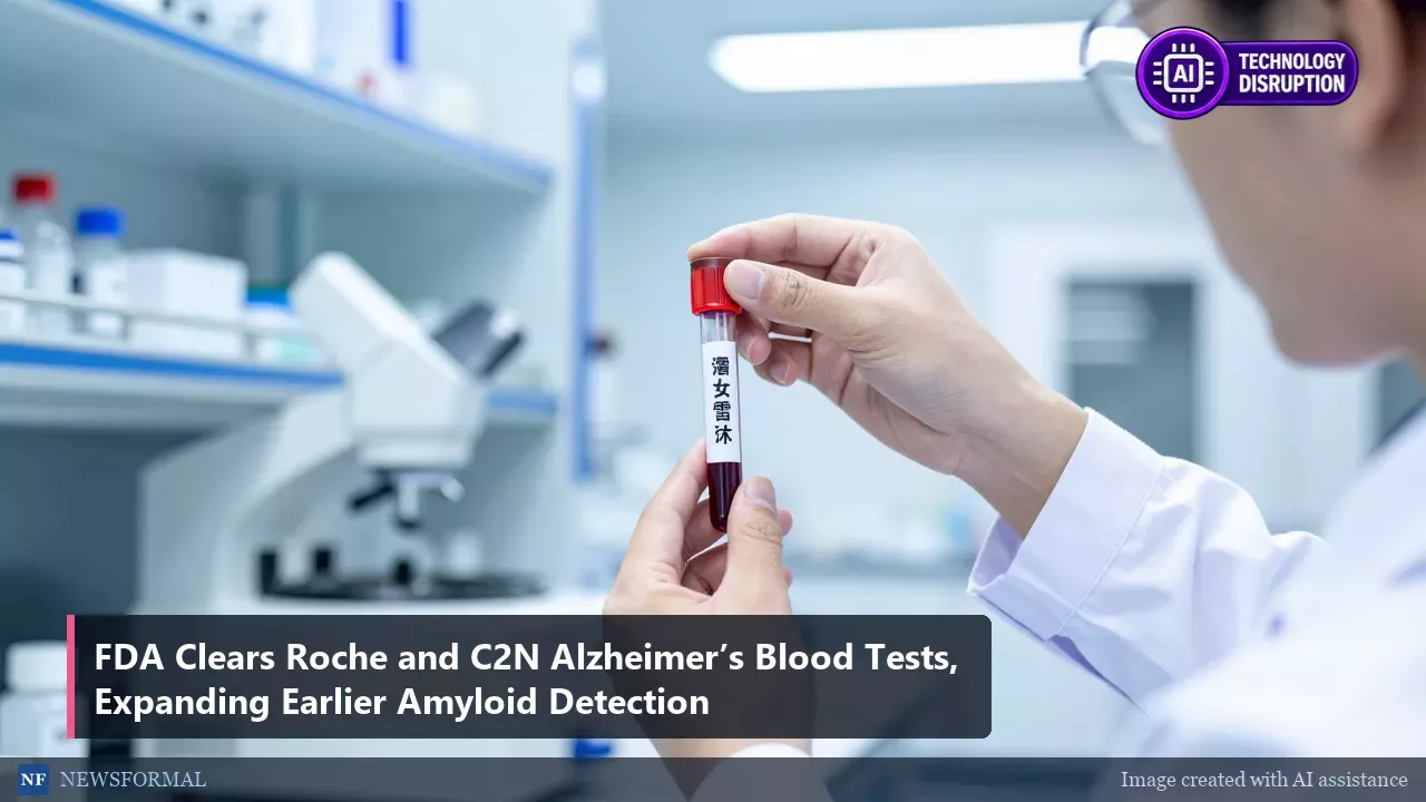 FDA Clears Roche Elecsys pTau217 and C2N PrecivityAD2 Alzheimer's Blood Tests