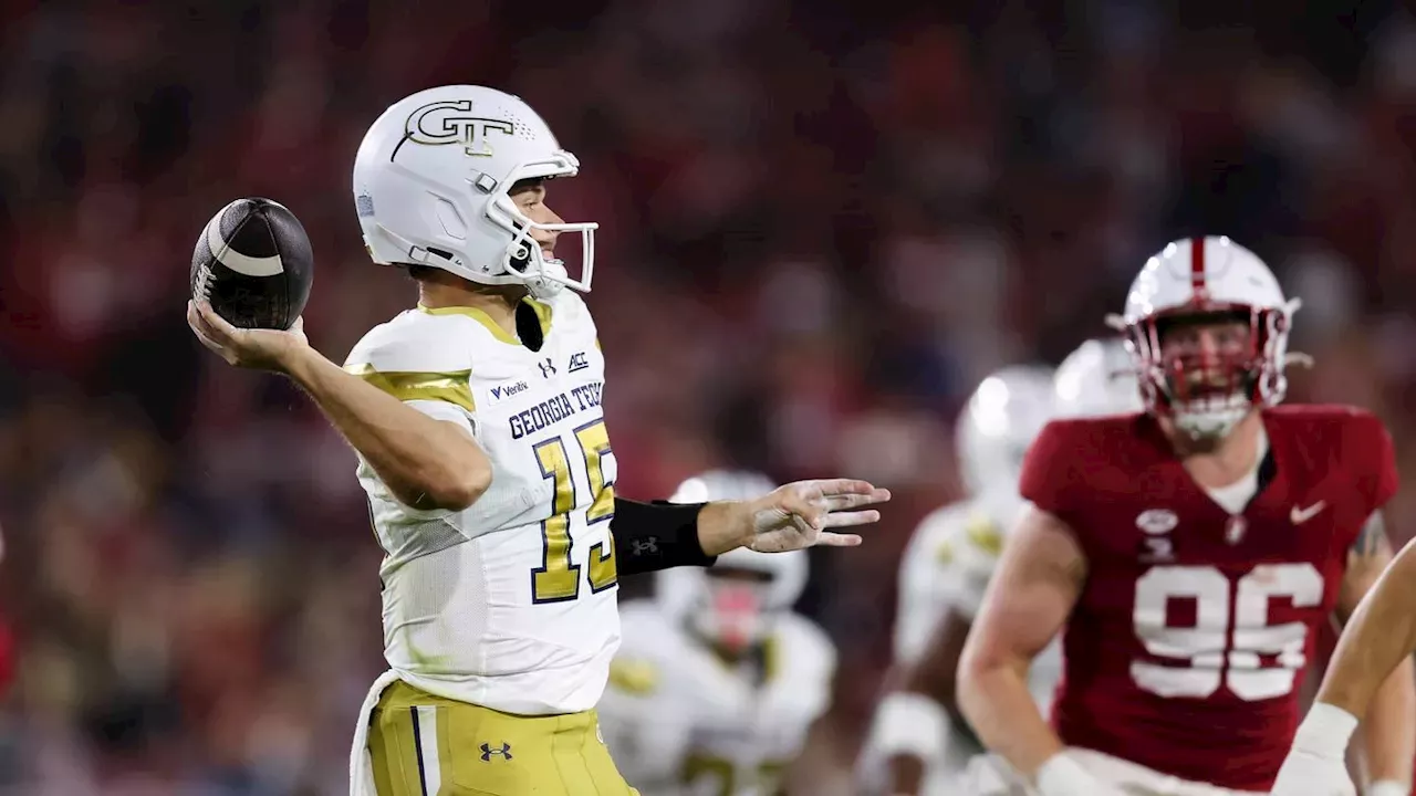 Georgia Tech Loses 34-27 at Stanford as 20-10 Halftime Lead Slips Away