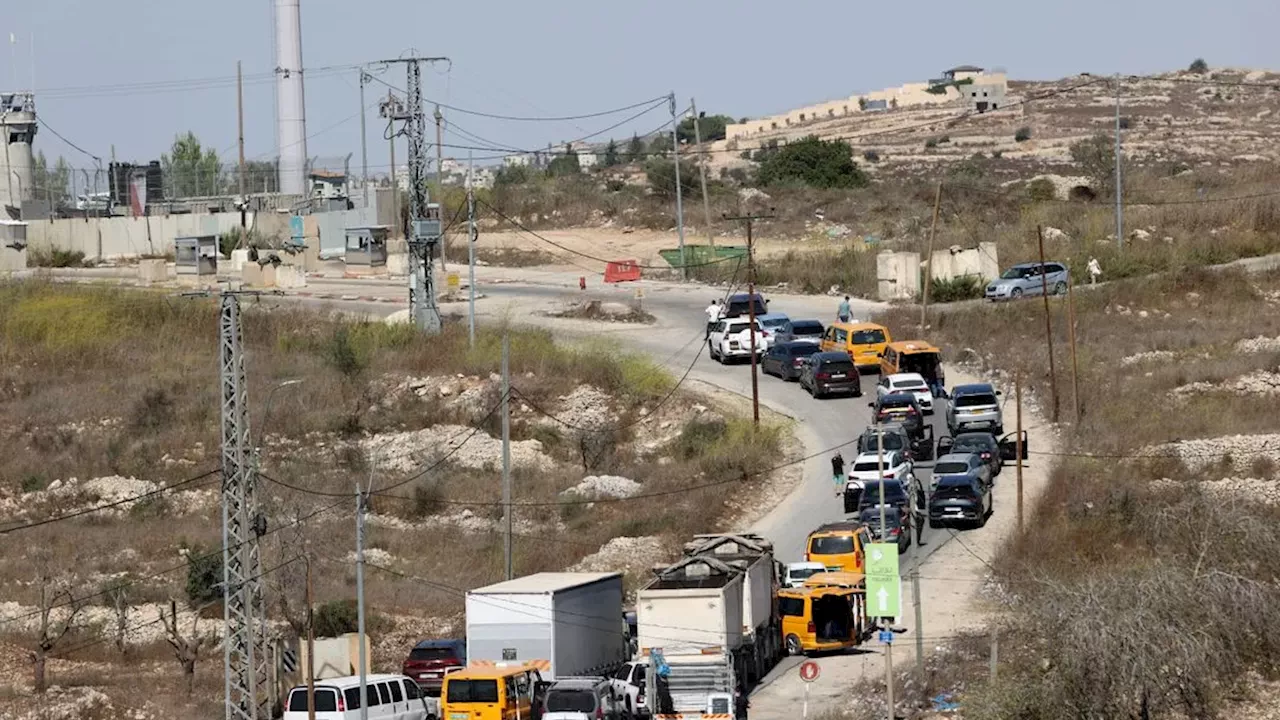 Israel Imposes Weeklong Sukkot Closure on Occupied West Bank, Shuts Ramallah Crossings
