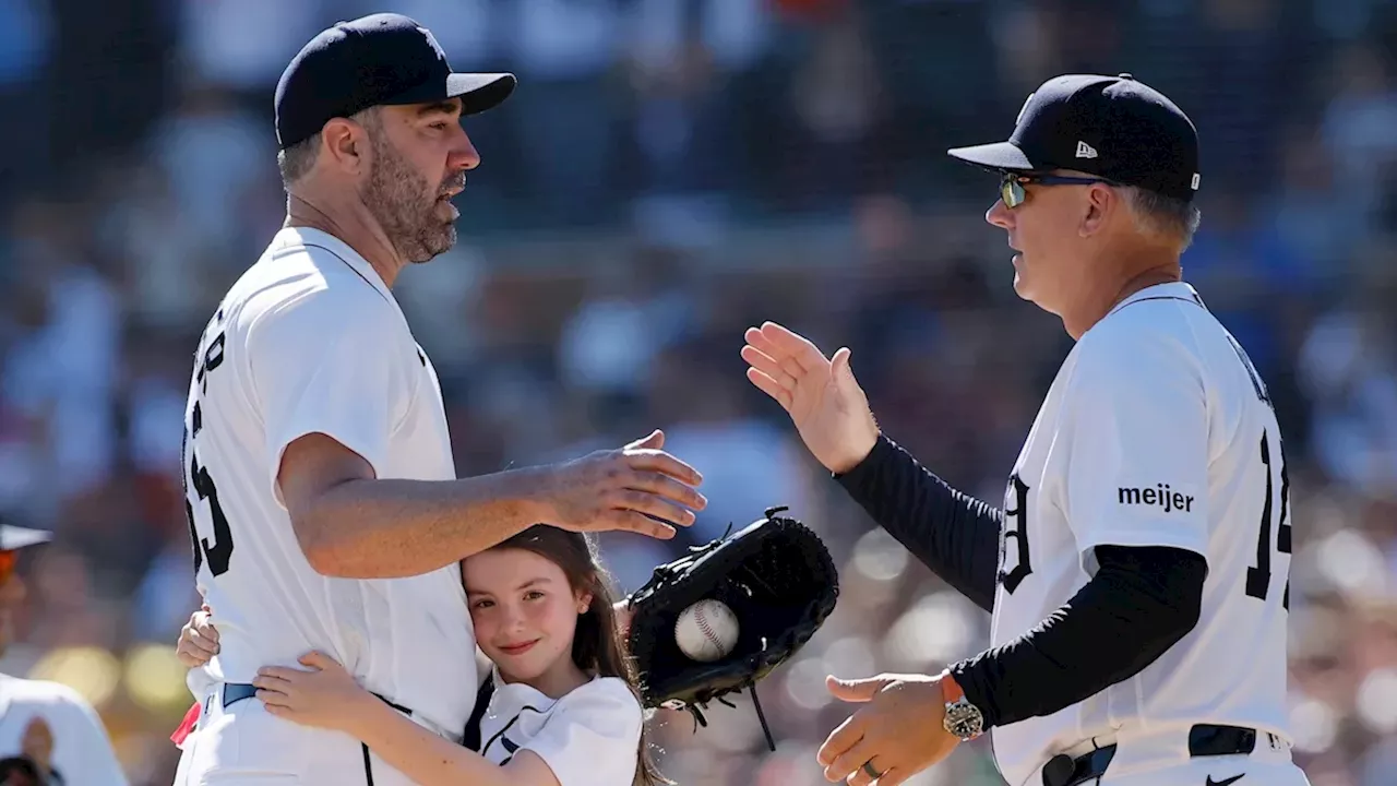 Justin Verlander Retires with Emotional Family Moment at Detroit Tigers Game