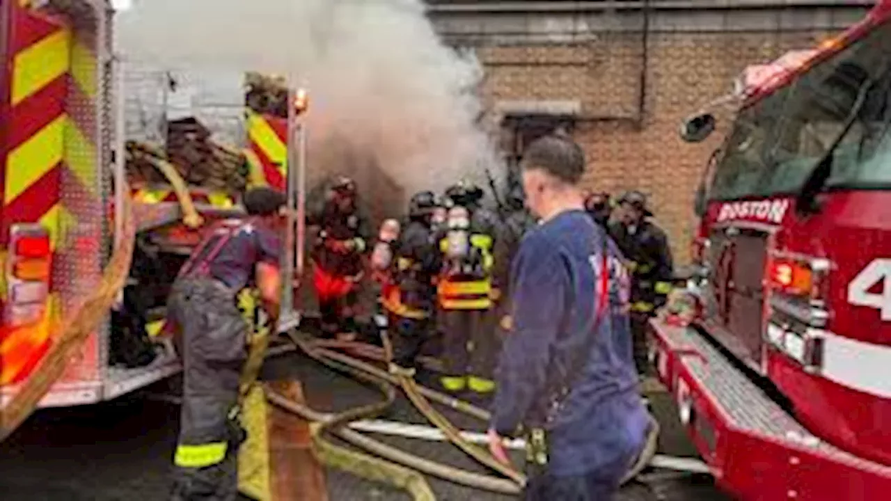 Roxbury building fire forces road closures, traffic disruptions