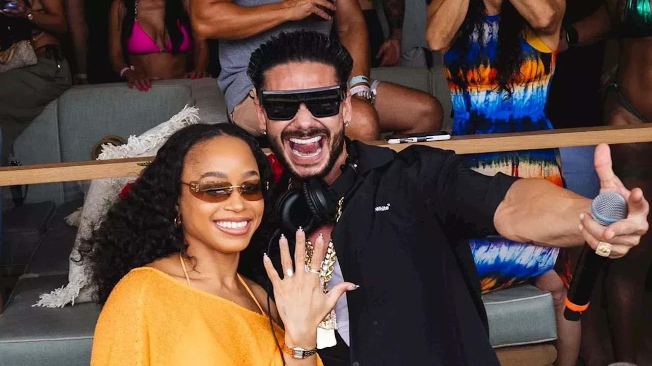 DJ Pauly D Engaged to Nikki Hall at Omnia Dayclub in Las Vegas