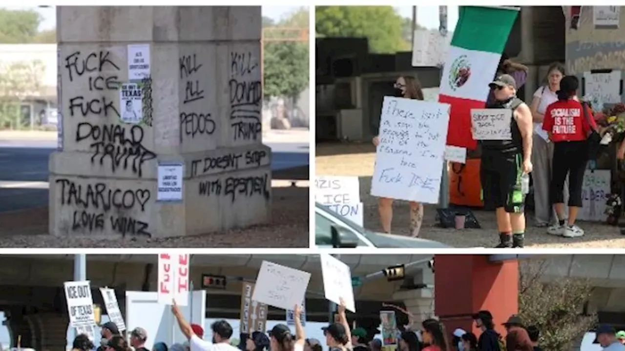Over 100 Protest in Austin After ICE Shooting of Venezuelan Man During DoorDash Delivery