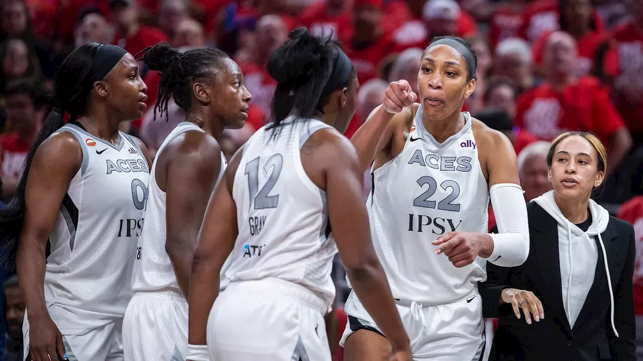 A'ja Wilson Technical Foul for Confronting Fan in Aces Game 2 Loss