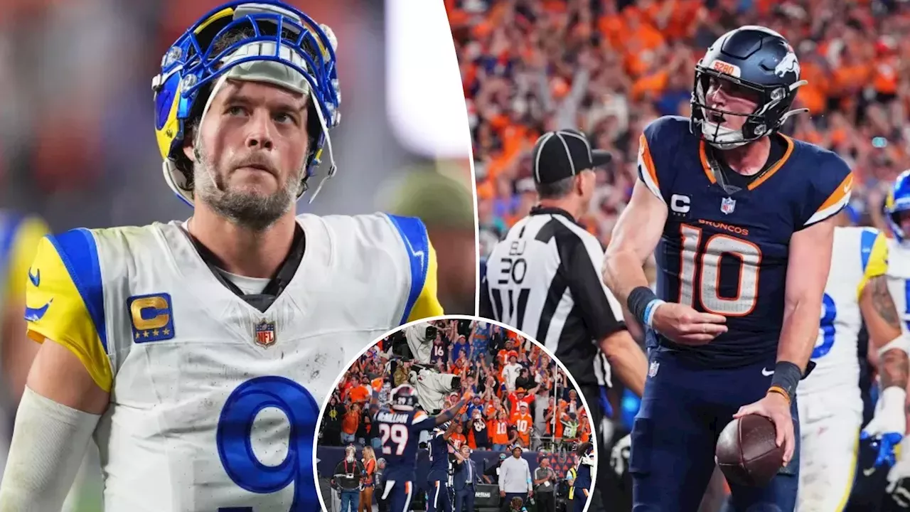 Bo Nix Sparks Denver Comeback as Matthew Stafford Hits NFL Low