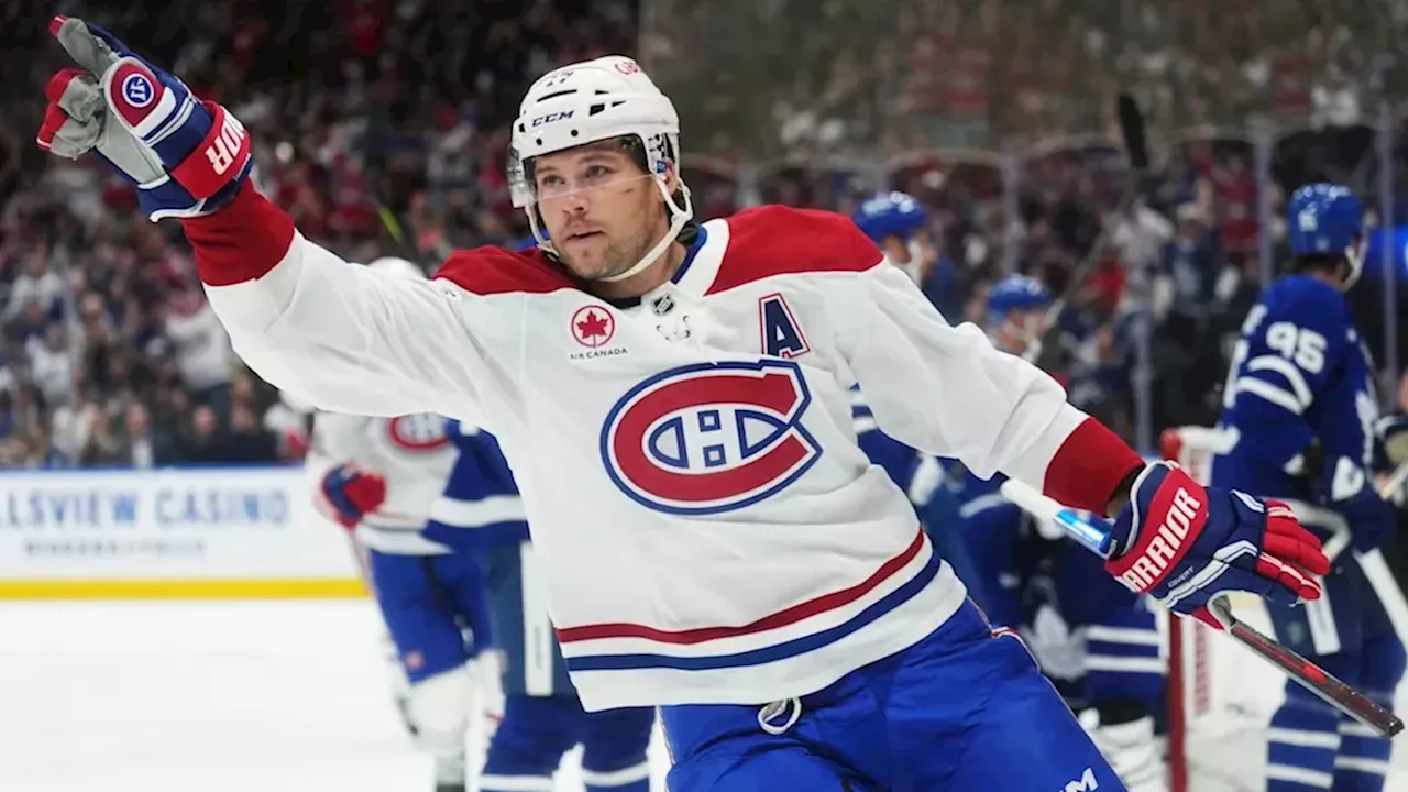 Canadiens beat Maple Leafs 3-2 in opener as Gavin McKenna and Kirill Marchenko debut for Toronto