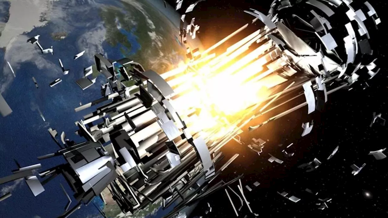 Cold War spy satellite breaks apart in space, cause unknown