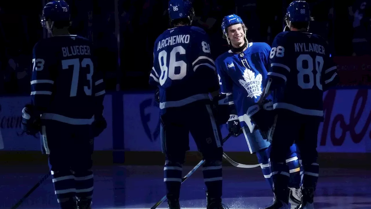 Gavin McKenna makes NHL debut against Canadiens