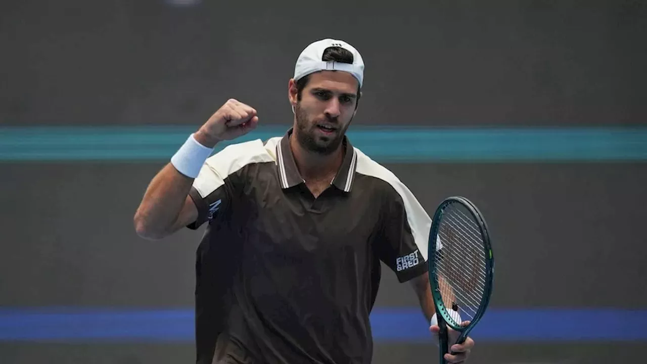 Khachanov Extends Dominance Over Auger-Aliassime at China Open