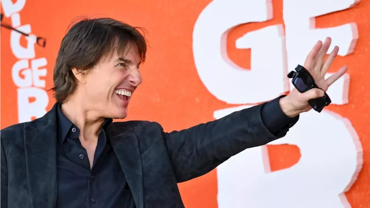 Tom Cruise Lights Up Spirit Tunnel and Announces New Sci‑Fi Epic
