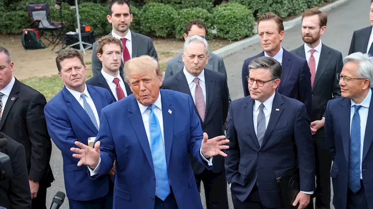 Trump Signs Voluntary AI Accord With Tech Leaders at White House