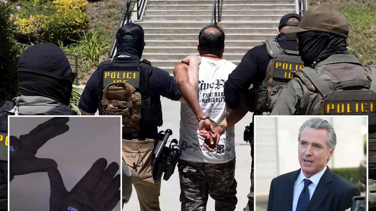 California’s Legislative Strike: Newsom Targets ICE with Glove Bans and New Taxes