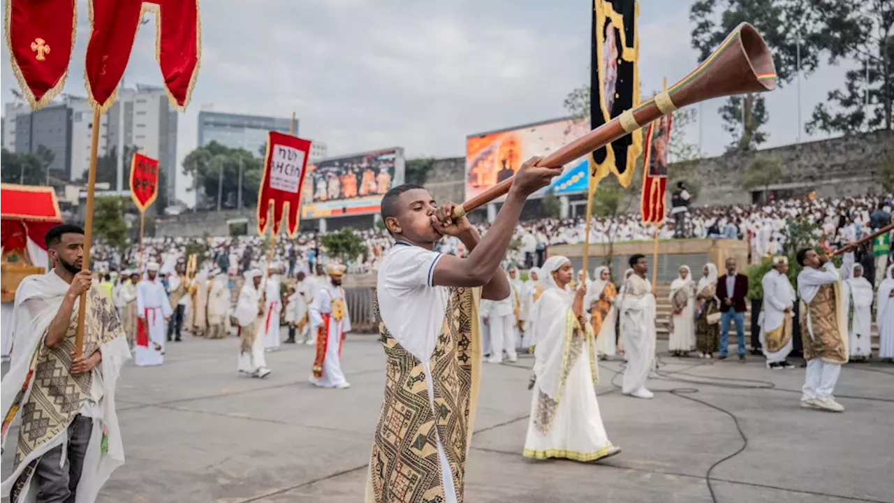 Faith and Fire: Thousands Gather for Meskel in Addis Ababa