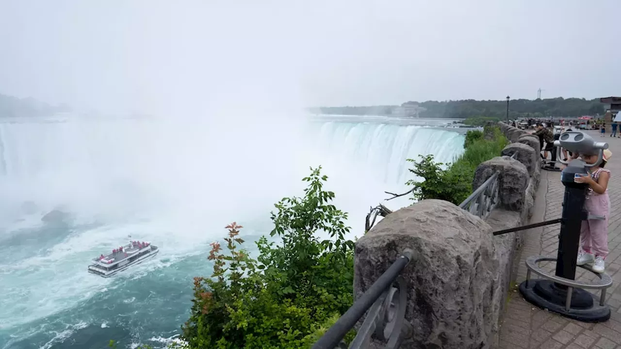 Red, White, and Blue: Niagara Falls Reciprocates Buffalo Bills' Canadian Tribute